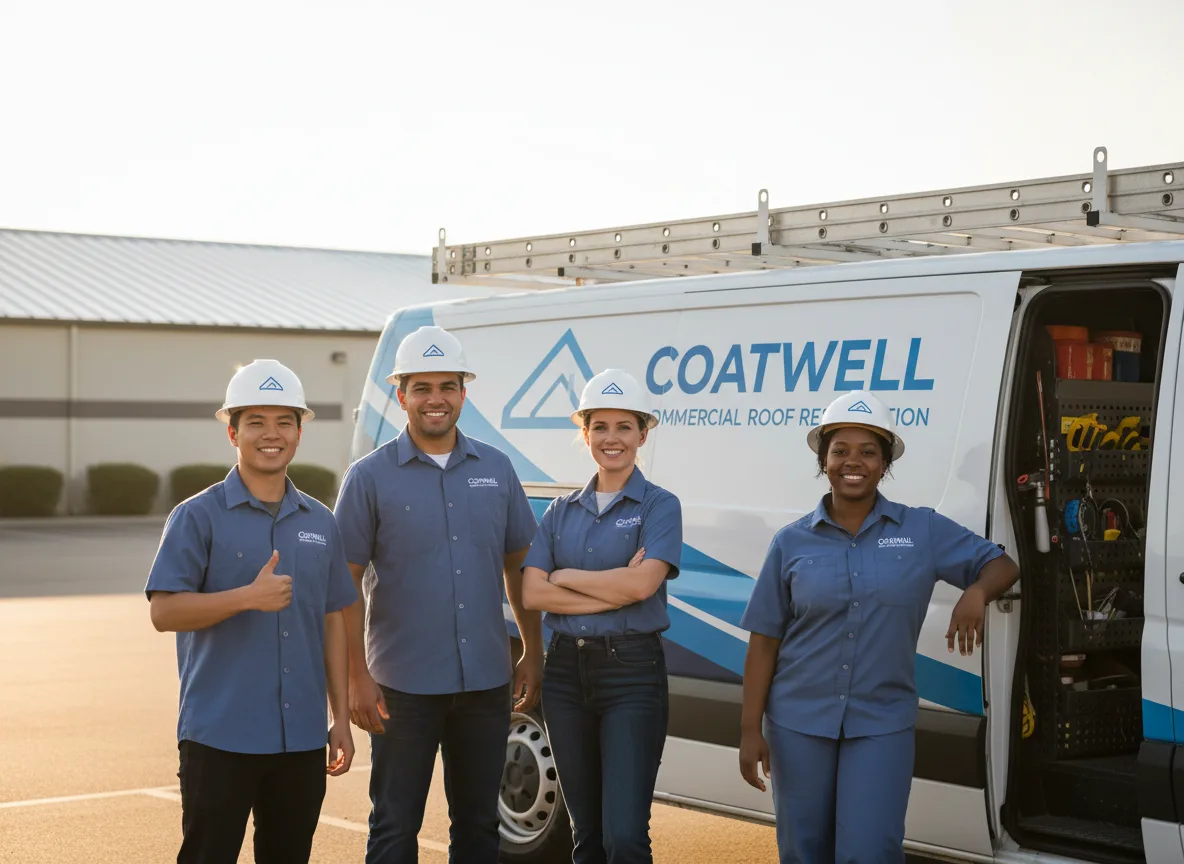 Commercial roof coating company in Monmouth, IA